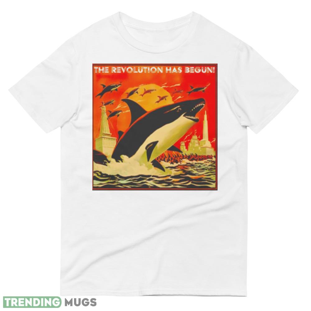 The Revolution Has Begun Orca shirt Light Shirt The Revolution Has Begun Orca shirt Light Shirt