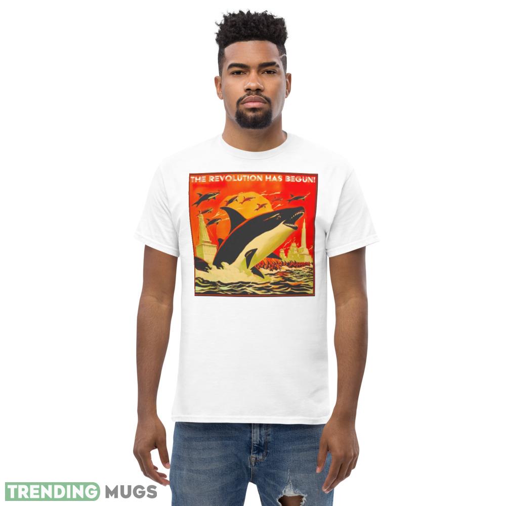The Revolution Has Begun Orca shirt Light Shirt The Revolution Has Begun Orca shirt Light Shirt