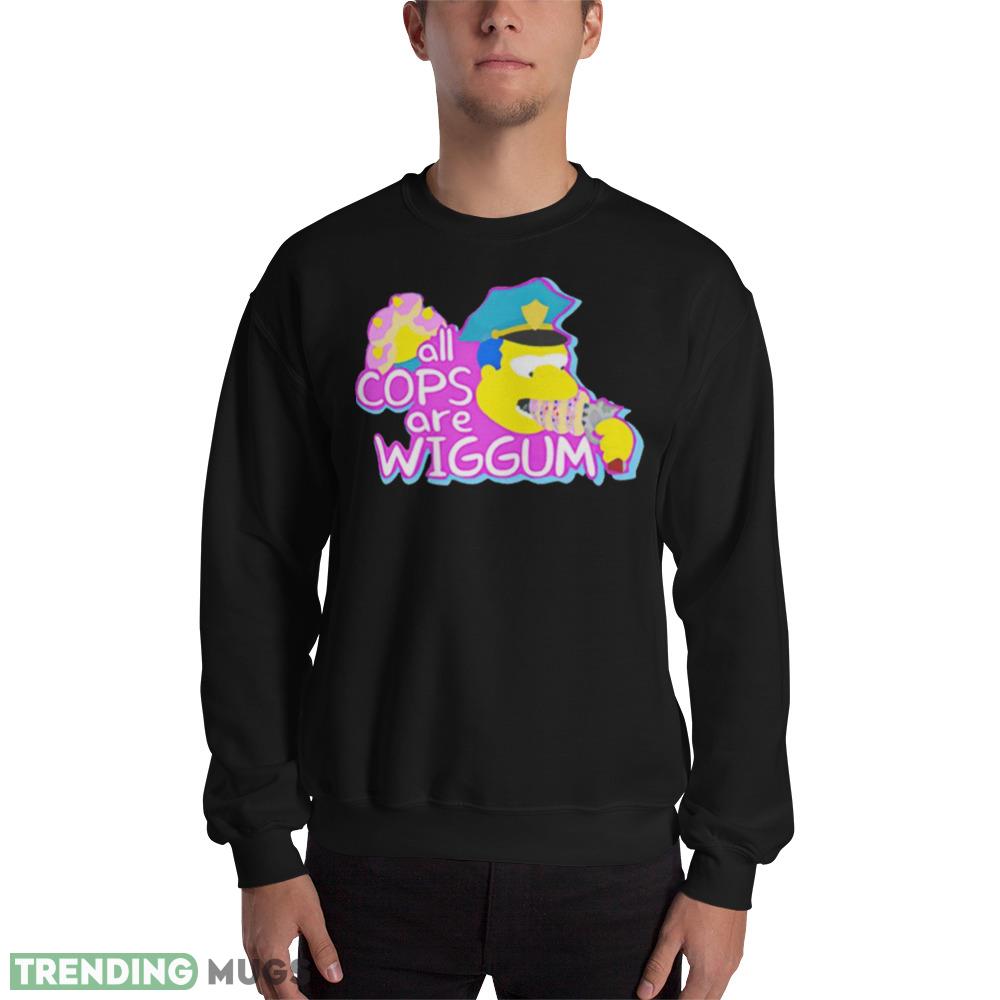 The Simpsons all cops are wiggum Mockup Black T Shirt - 18000 Unisex Heavy Blend Crewneck Sweatshirt The Simpsons all cops are wiggum Mockup Black T Shirt - 18000 Unisex Heavy Blend Crewneck Sweatshirt