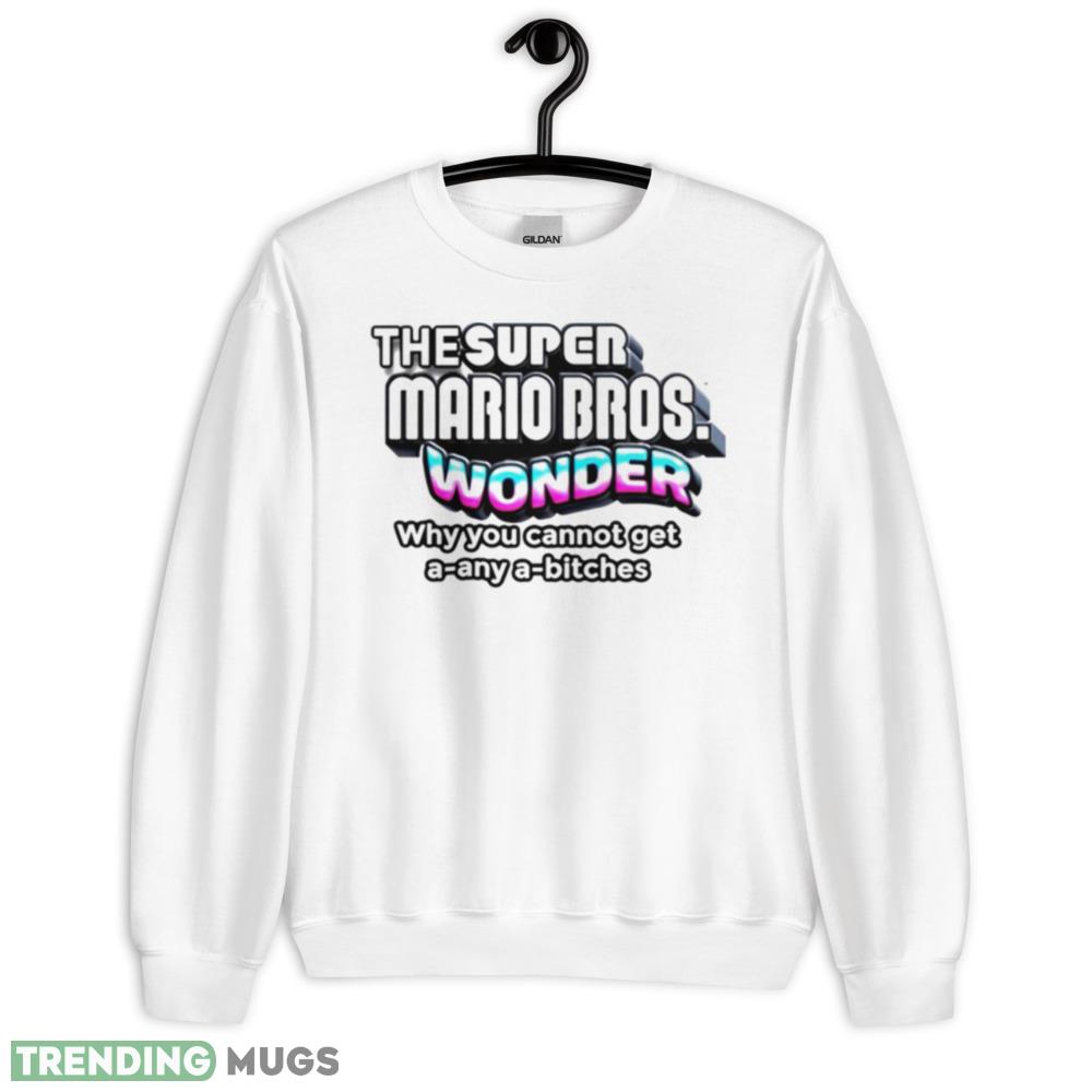 the Super Mario Bros wonder why you cannot get shirt - 18000 Unisex Heavy Blend Crewneck Sweatshirt the Super Mario Bros wonder why you cannot get shirt - 18000 Unisex Heavy Blend Crewneck Sweatshirt