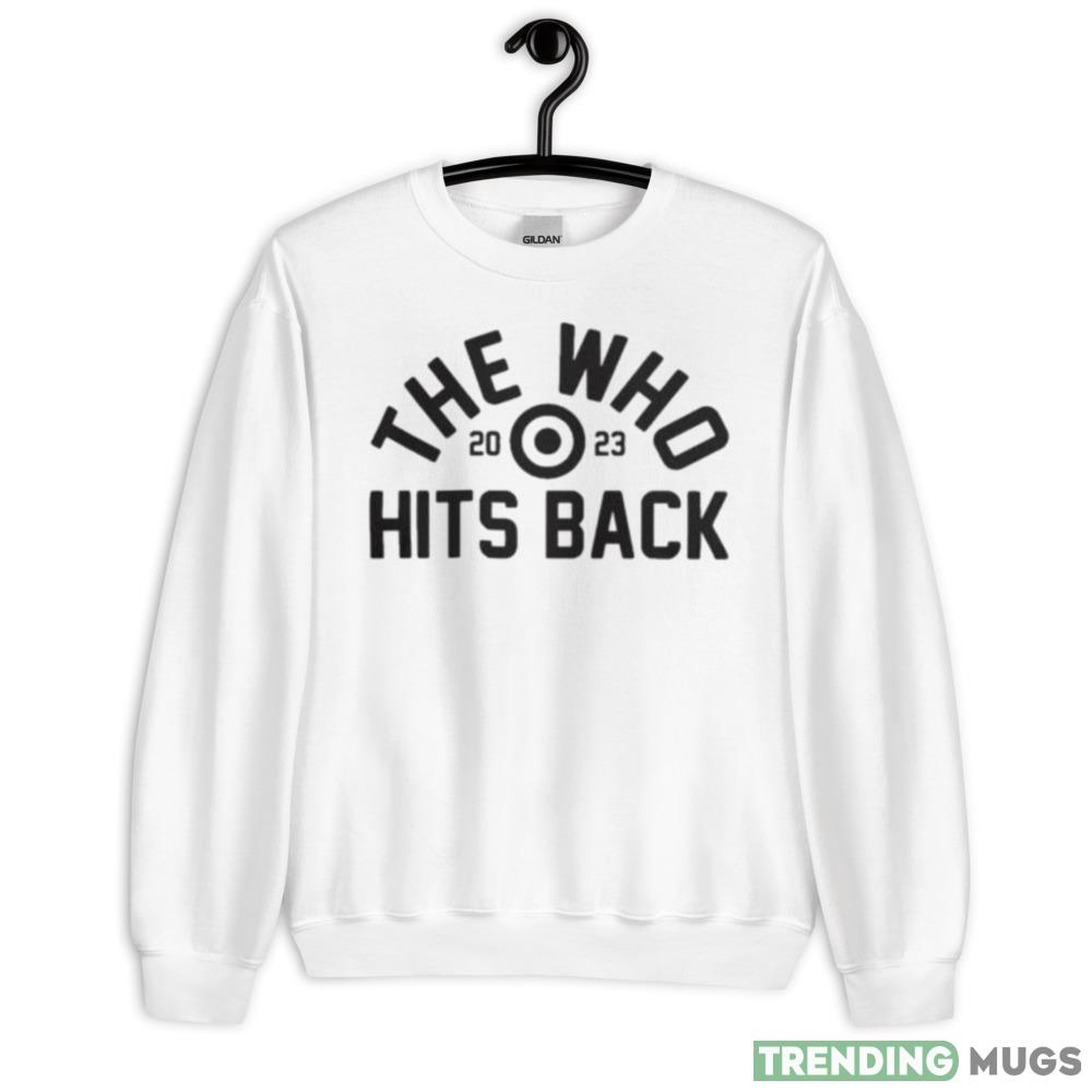 The Who Hits Back 2023 Shirt - 18000 Unisex Heavy Blend Crewneck Sweatshirt The Who Hits Back 2023 Shirt - 18000 Unisex Heavy Blend Crewneck Sweatshirt