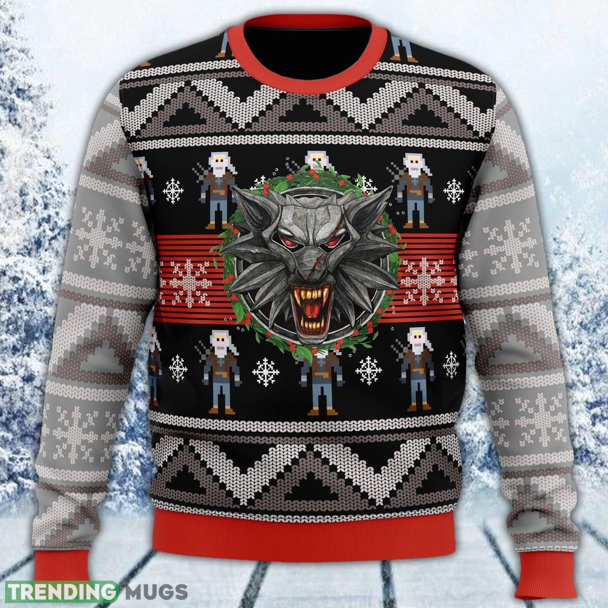 The Witcher 2 Ugly Sweater Men And Women Gift For Christmas - The Witcher 2 Ugly Christmas Sweater_1 The Witcher 2 Ugly Sweater Men And Women Gift For Christmas - The Witcher 2 Ugly Christmas Sweater_1