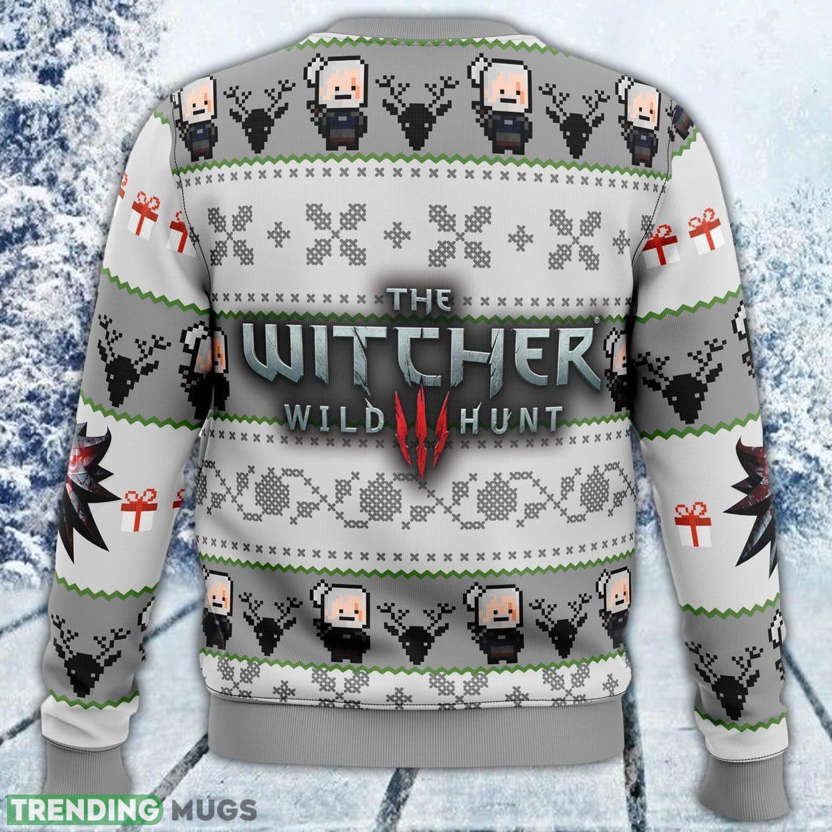 The Witcher Ugly Sweater Men And Women Gift For Christmas 3D Sweater The Witcher Ugly Sweater Men And Women Gift For Christmas 3D Sweater