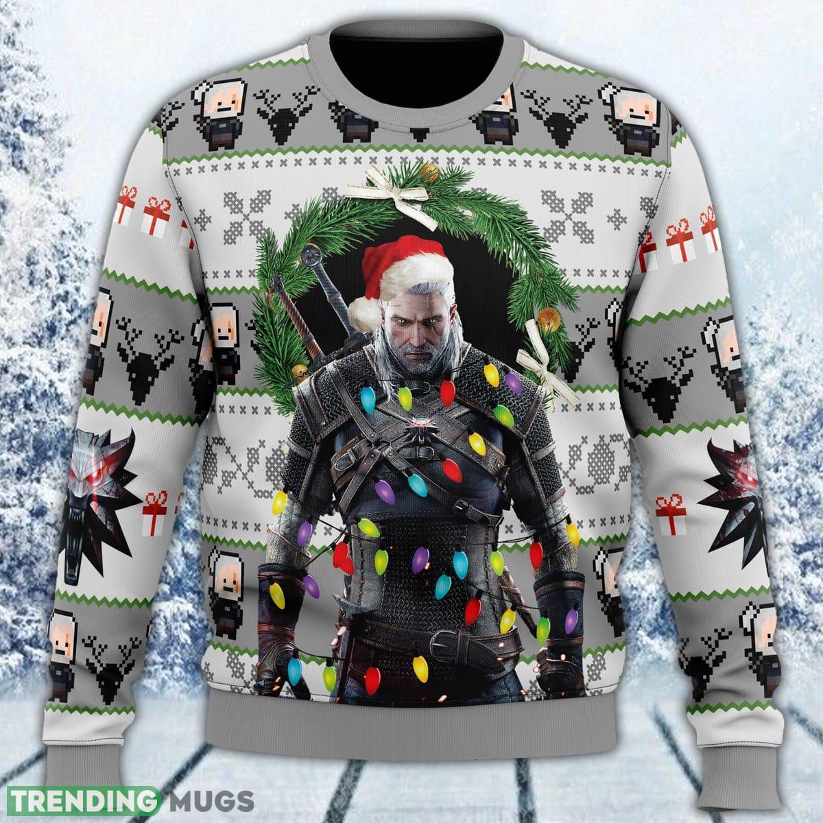 The Witcher Ugly Sweater Men And Women Gift For Christmas - The Witcher Ugly Christmas Sweater_1 The Witcher Ugly Sweater Men And Women Gift For Christmas - The Witcher Ugly Christmas Sweater_1