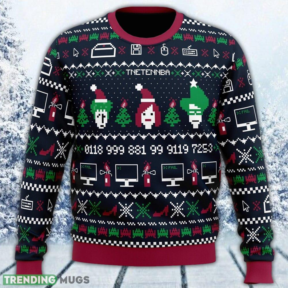 The X-Mas Crowd IT Crowd Ugly Sweater Men And Women Gift For Christmas - The X-Mas Crowd IT Crowd Ugly Christmas Sweater_1 The X-Mas Crowd IT Crowd Ugly Sweater Men And Women Gift For Christmas - The X-Mas Crowd IT Crowd Ugly Christmas Sweater_1