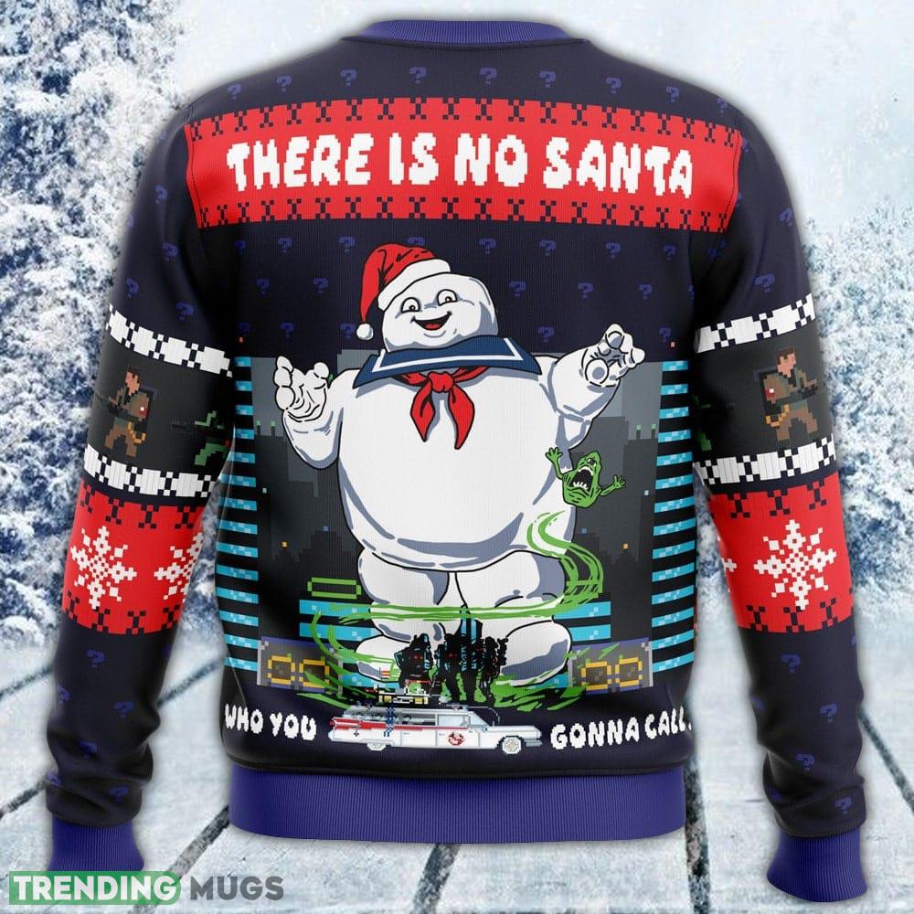 There Is No Santa Ghostbusters Ugly Sweater Men And Women Gift For Christmas 3D Sweater There Is No Santa Ghostbusters Ugly Sweater Men And Women Gift For Christmas 3D Sweater