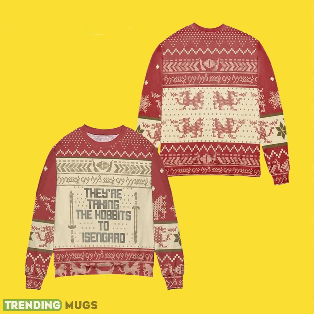 They’re Taking The Hobbits To Isengard Lord Of The Rings Ugly Christmas Sweater Gift For Men And Women - They’re Taking The Hobbits To Isengard Lord Of The Rings Ugly Christmas Sweater Gift For Men And Women They’re Taking The Hobbits To Isengard Lord Of The Rings Ugly Christmas Sweater Gift For Men And Women - They’re Taking The Hobbits To Isengard Lord Of The Rings Ugly Christmas Sweater Gift For Men And Women