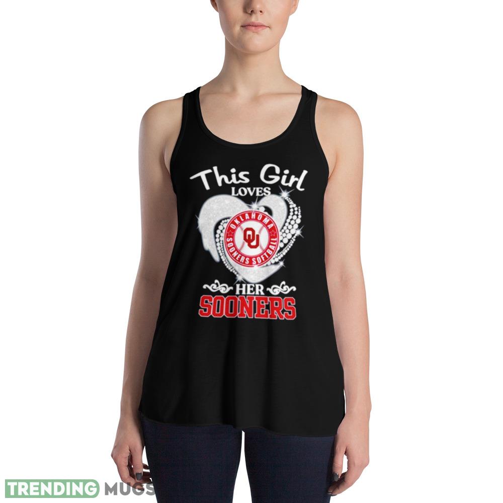 This girl loves Oklahoma Sooners softball her Sooners shirt Dark Shirt This girl loves Oklahoma Sooners softball her Sooners shirt Dark Shirt