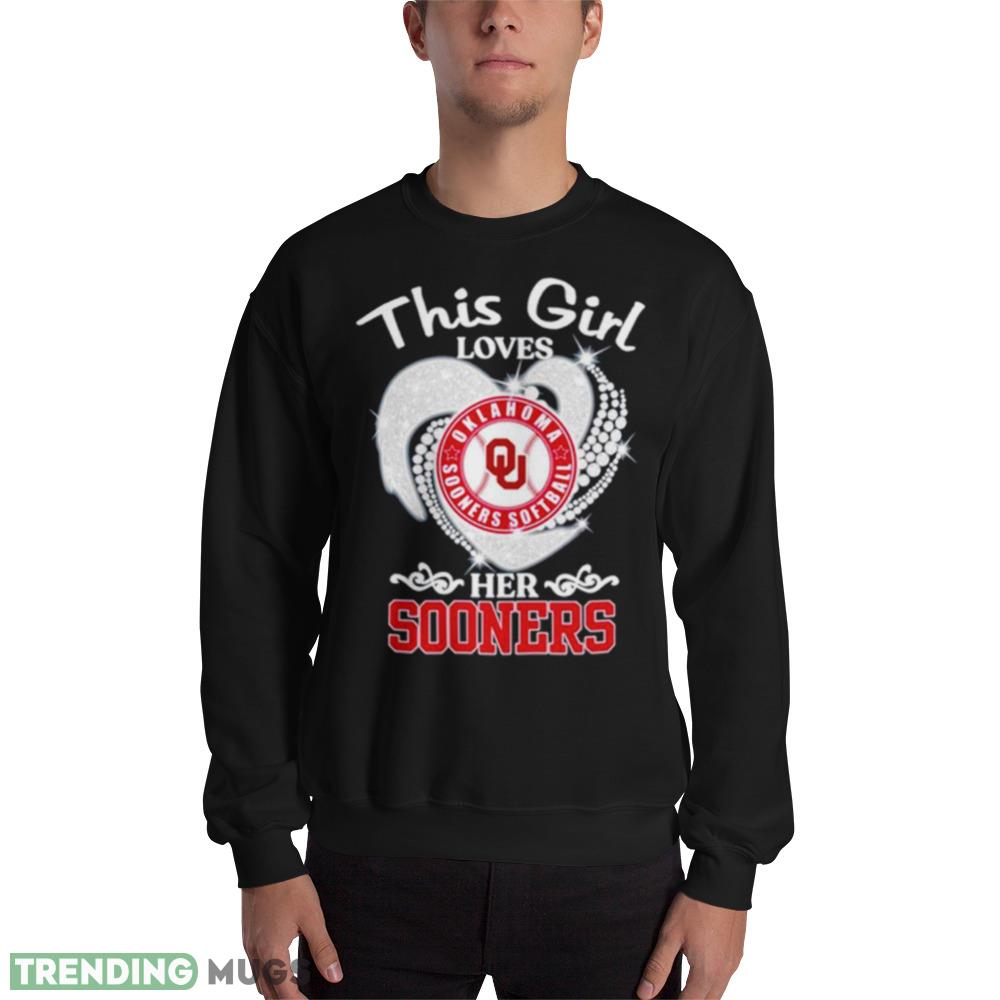 This girl loves Oklahoma Sooners softball her Sooners shirt - 18000 Unisex Heavy Blend Crewneck Sweatshirt This girl loves Oklahoma Sooners softball her Sooners shirt - 18000 Unisex Heavy Blend Crewneck Sweatshirt