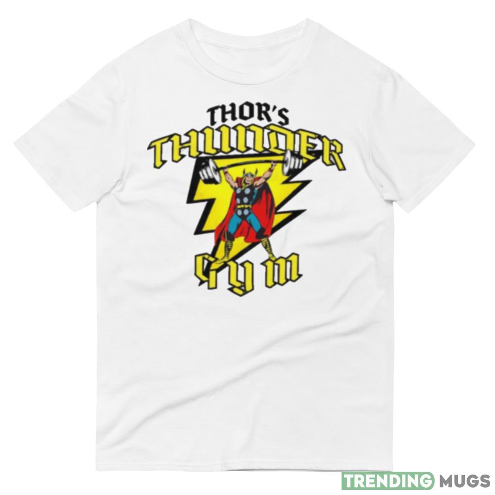 Thor’s Thunder Gym Logo Bodybuilding shirt Light Shirt Thor’s Thunder Gym Logo Bodybuilding shirt Light Shirt