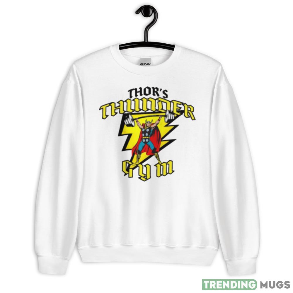 Thor’s Thunder Gym Logo Bodybuilding shirt - 18000 Unisex Heavy Blend Crewneck Sweatshirt Thor’s Thunder Gym Logo Bodybuilding shirt - 18000 Unisex Heavy Blend Crewneck Sweatshirt