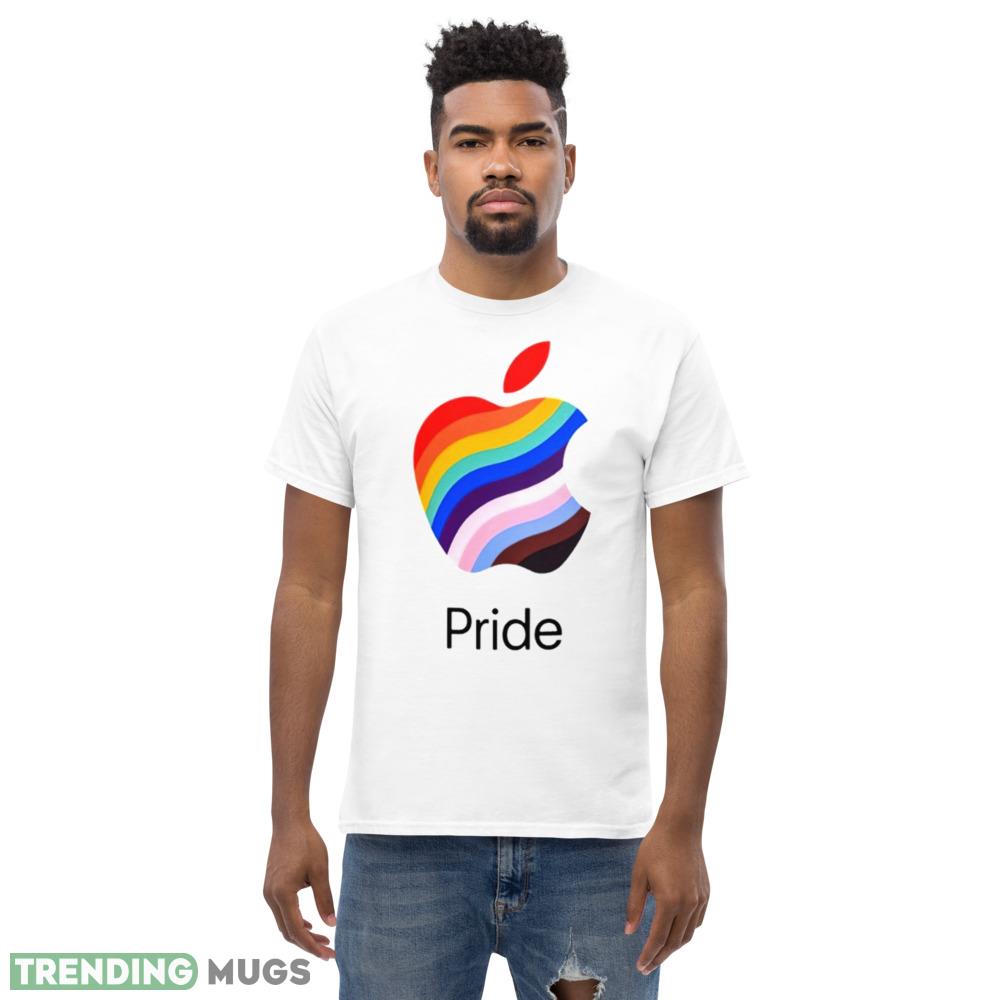 Tim cook apple pride logo 2023 shirt Light Shirt Tim cook apple pride logo 2023 shirt Light Shirt