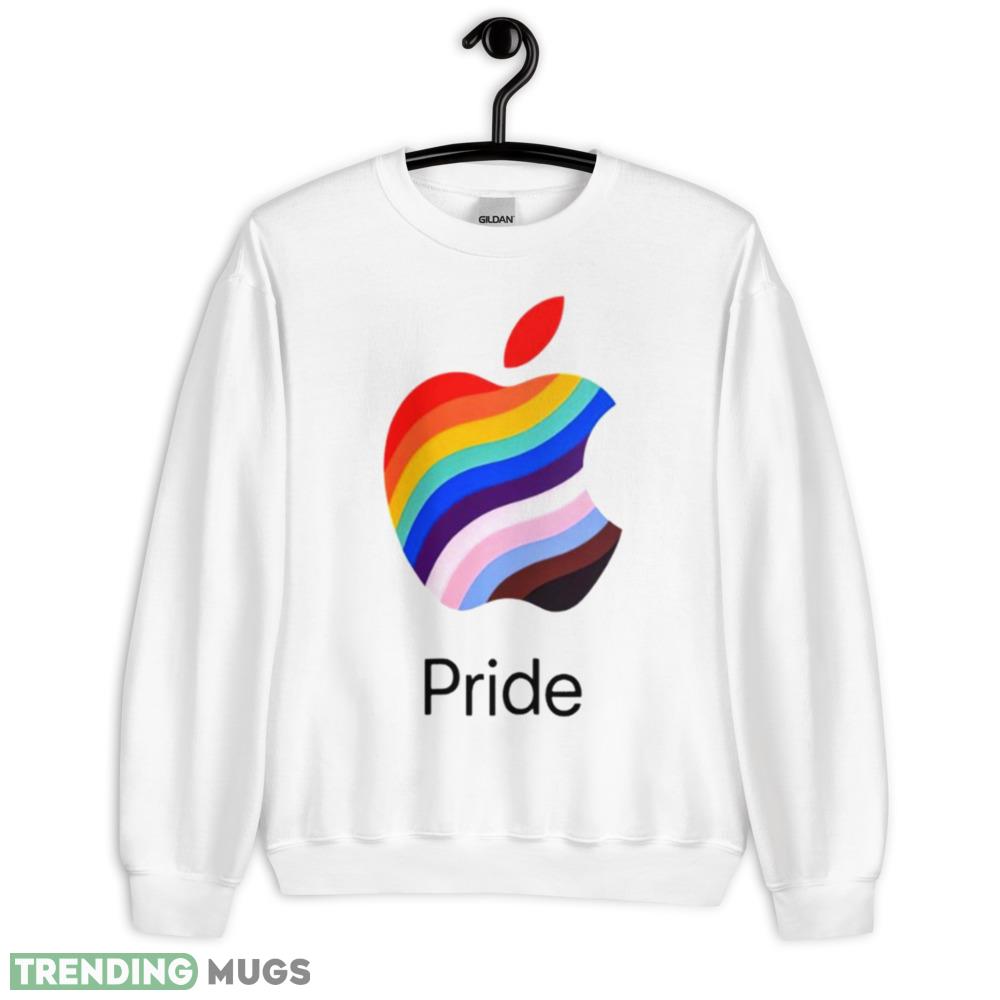 Tim cook apple pride logo 2023 shirt - 18000 Unisex Heavy Blend Crewneck Sweatshirt Tim cook apple pride logo 2023 shirt - 18000 Unisex Heavy Blend Crewneck Sweatshirt