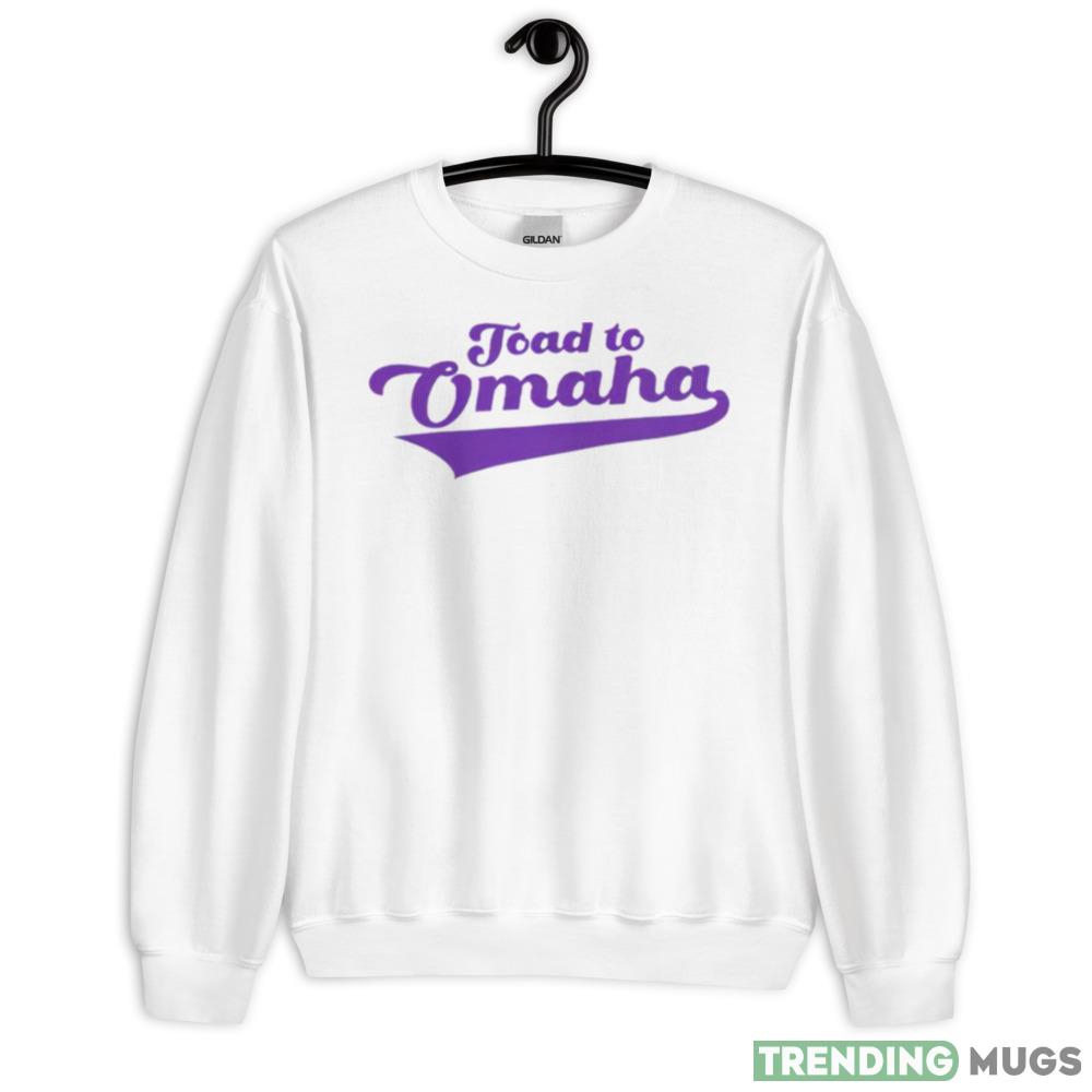 Toad to Omaha White T Shirt - 18000 Unisex Heavy Blend Crewneck Sweatshirt Toad to Omaha White T Shirt - 18000 Unisex Heavy Blend Crewneck Sweatshirt