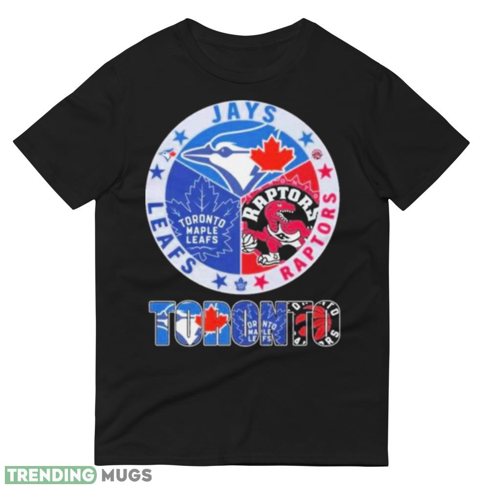 Toronto jays raptors leafs 2023 Shirt Dark Shirt Toronto jays raptors leafs 2023 Shirt Dark Shirt