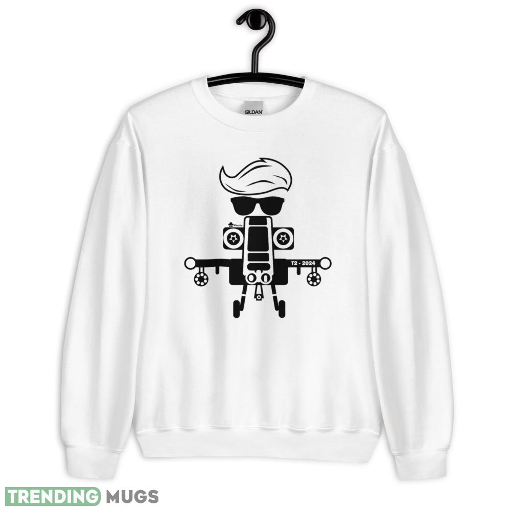 Trmup T2 2024 Helicopter Classic T Shirt Men And Women For Donal Trump - 18000 Unisex Heavy Blend Crewneck Sweatshirt Trmup T2 2024 Helicopter Classic T Shirt Men And Women For Donal Trump - 18000 Unisex Heavy Blend Crewneck Sweatshirt