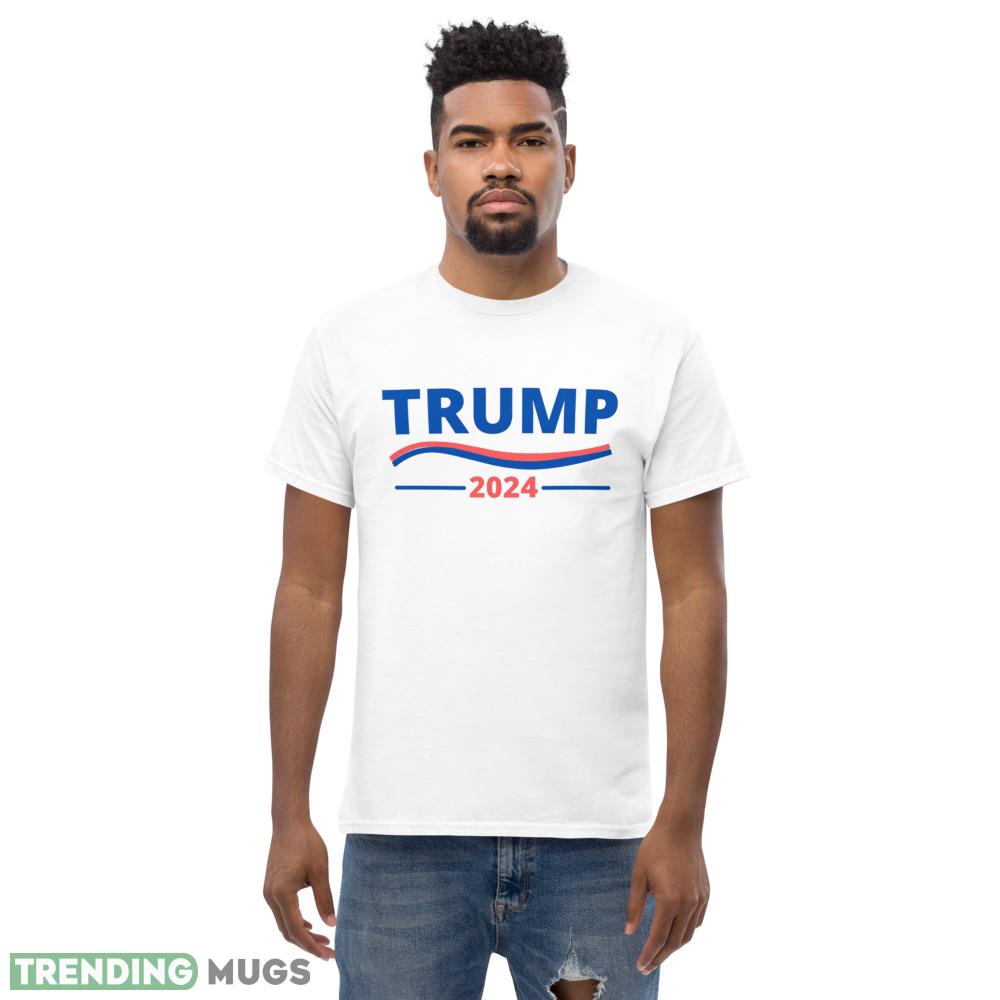 TRUMP 2024 1 Classic T Shirt Men And Women For Donal Trump Light Shirt TRUMP 2024 1 Classic T Shirt Men And Women For Donal Trump Light Shirt