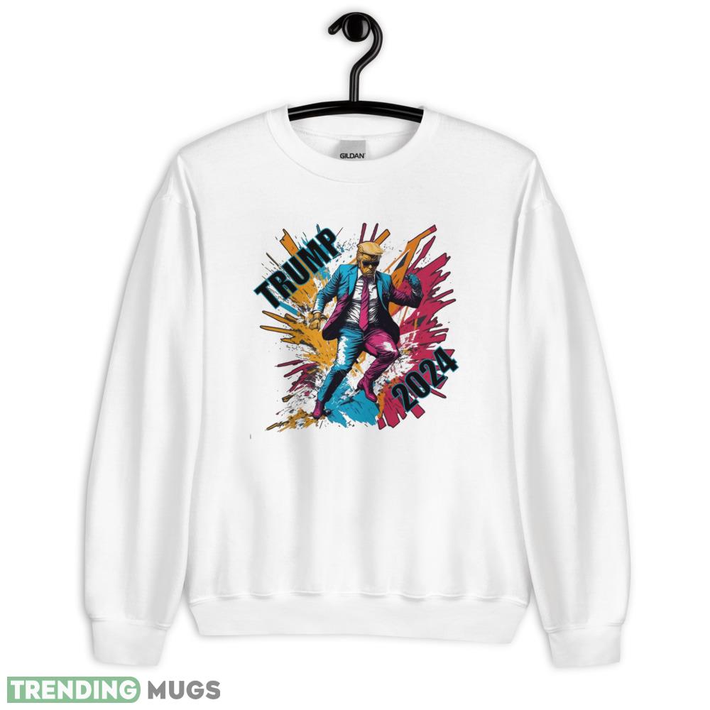 Trump 2024 Back In Action Classic T Shirt - 18000 Unisex Heavy Blend Crewneck Sweatshirt Trump 2024 Back In Action Classic T Shirt - 18000 Unisex Heavy Blend Crewneck Sweatshirt