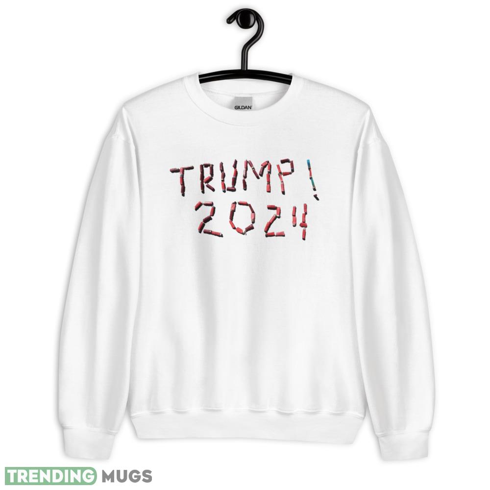TRUMP 2024 Shotgun Shells Essential T Shirt - 18000 Unisex Heavy Blend Crewneck Sweatshirt TRUMP 2024 Shotgun Shells Essential T Shirt - 18000 Unisex Heavy Blend Crewneck Sweatshirt