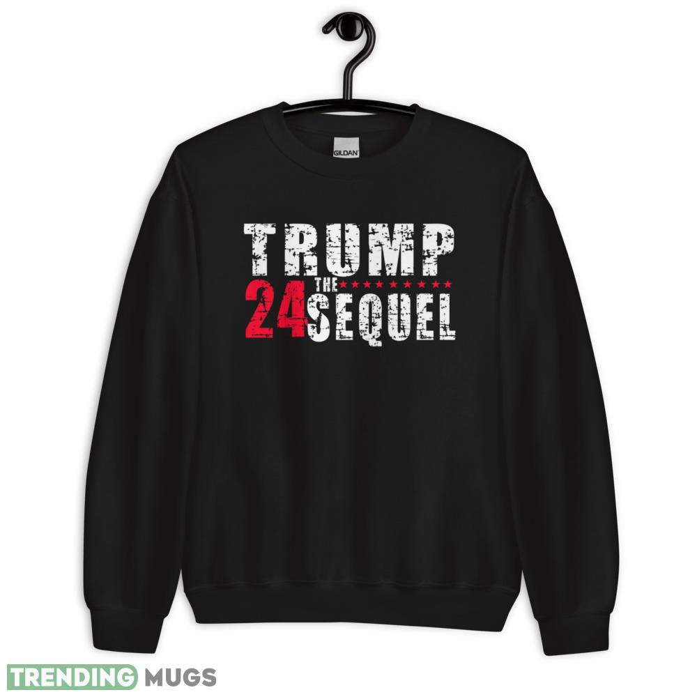 Trump 2024 The Sequel Black T Shirt Gift For Men And Women - 18000 Unisex Heavy Blend Crewneck Sweatshirt Trump 2024 The Sequel Black T Shirt Gift For Men And Women - 18000 Unisex Heavy Blend Crewneck Sweatshirt