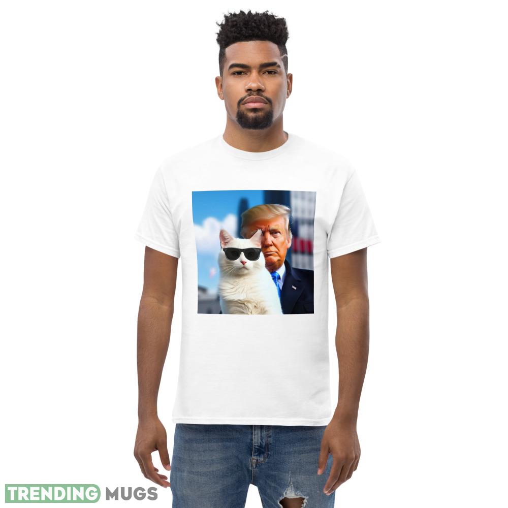 Trump Funny Cat Design White Shirt Light Shirt Trump Funny Cat Design White Shirt Light Shirt