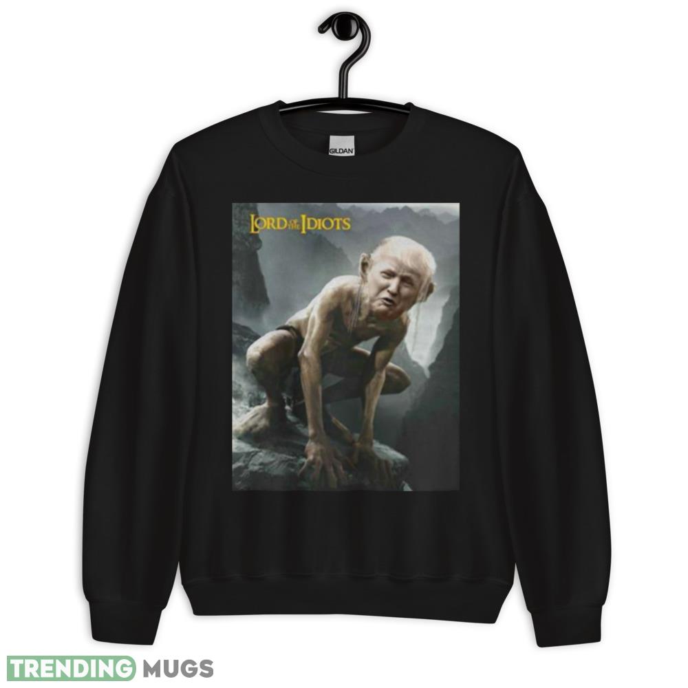 trump Gollum Lord of the Idiots shirt - 18000 Unisex Heavy Blend Crewneck Sweatshirt trump Gollum Lord of the Idiots shirt - 18000 Unisex Heavy Blend Crewneck Sweatshirt