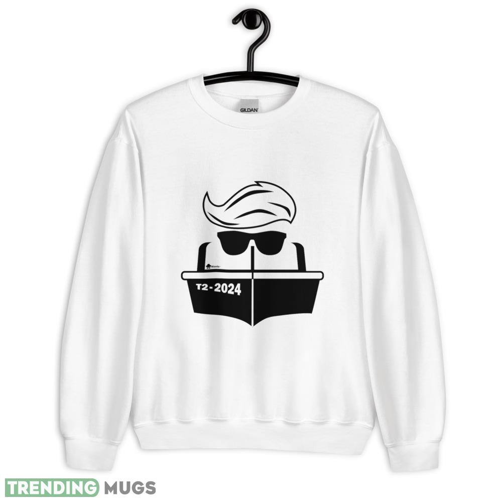 Trump T2 2024 Boat Shirt - 18000 Unisex Heavy Blend Crewneck Sweatshirt Trump T2 2024 Boat Shirt - 18000 Unisex Heavy Blend Crewneck Sweatshirt