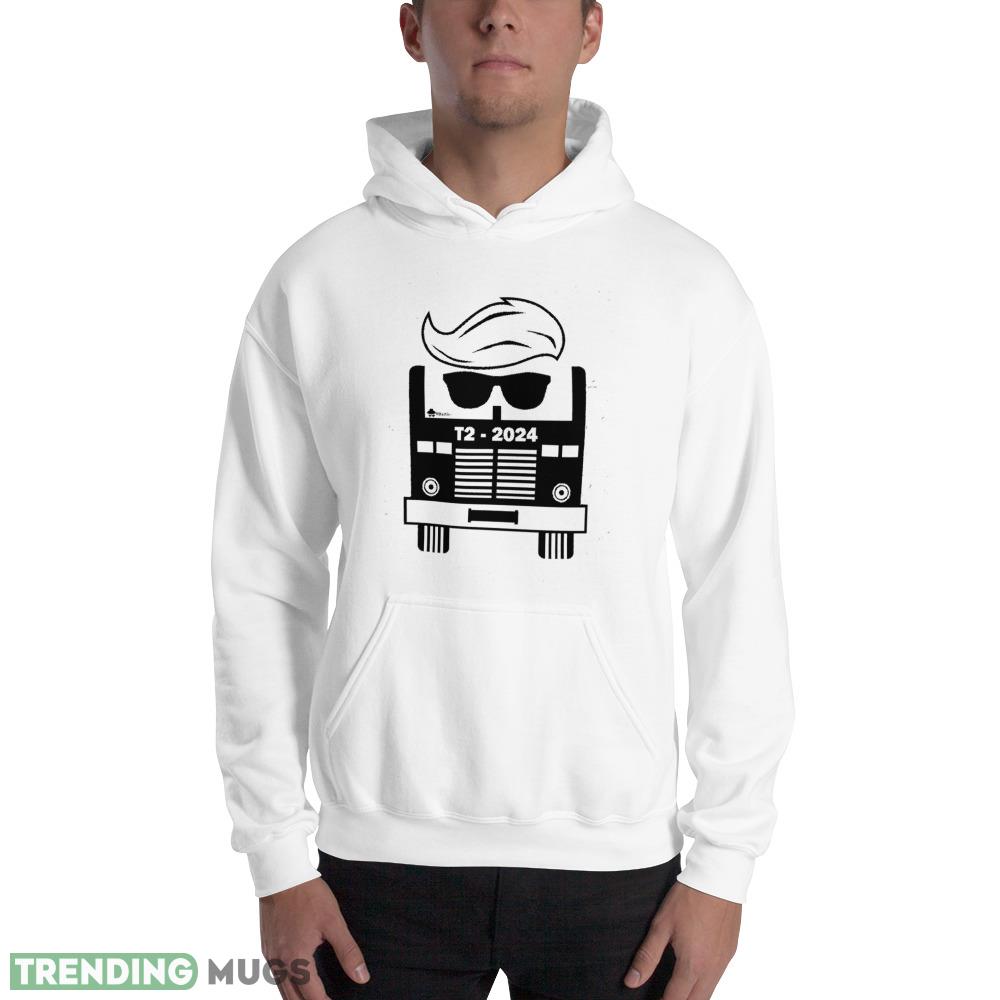 Trump T2 2024 Fire Engine Lightweight Hoodie Shirt Light Shirt Trump T2 2024 Fire Engine Lightweight Hoodie Shirt Light Shirt