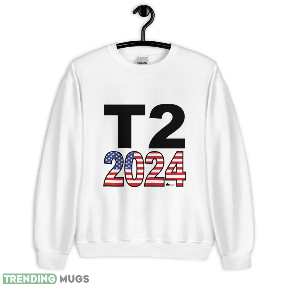 Trump T2 2024 Flag Shirt - 18000 Unisex Heavy Blend Crewneck Sweatshirt Trump T2 2024 Flag Shirt - 18000 Unisex Heavy Blend Crewneck Sweatshirt