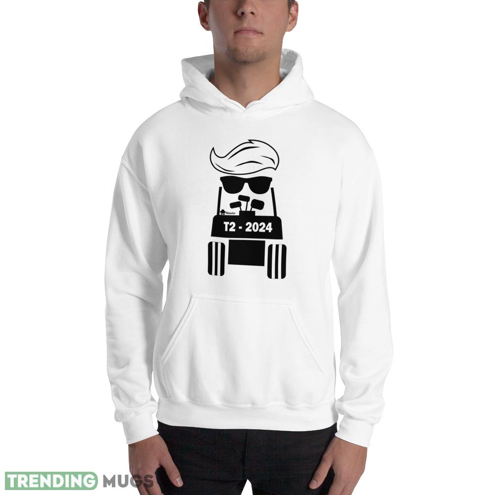 Trump T2 2024 Golf Cart Shirt Light Shirt Trump T2 2024 Golf Cart Shirt Light Shirt