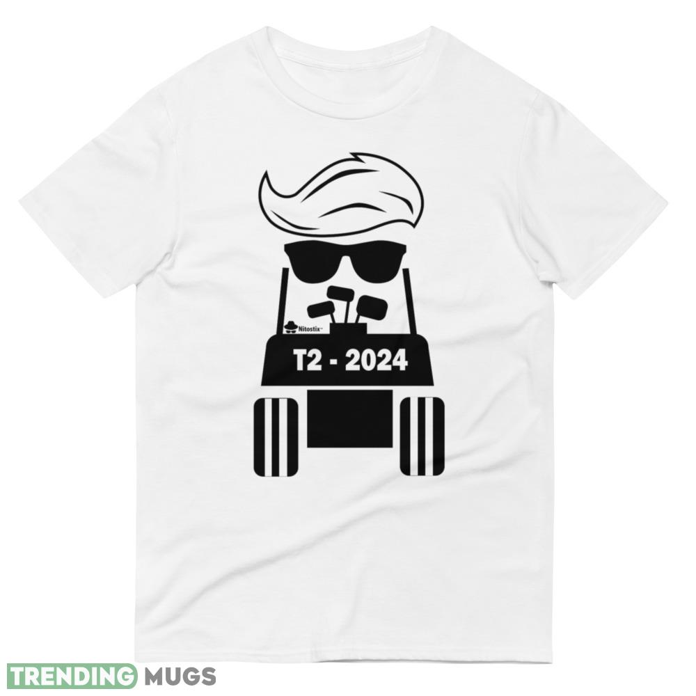 Trump T2 2024 Golf Cart Shirt Light Shirt Trump T2 2024 Golf Cart Shirt Light Shirt