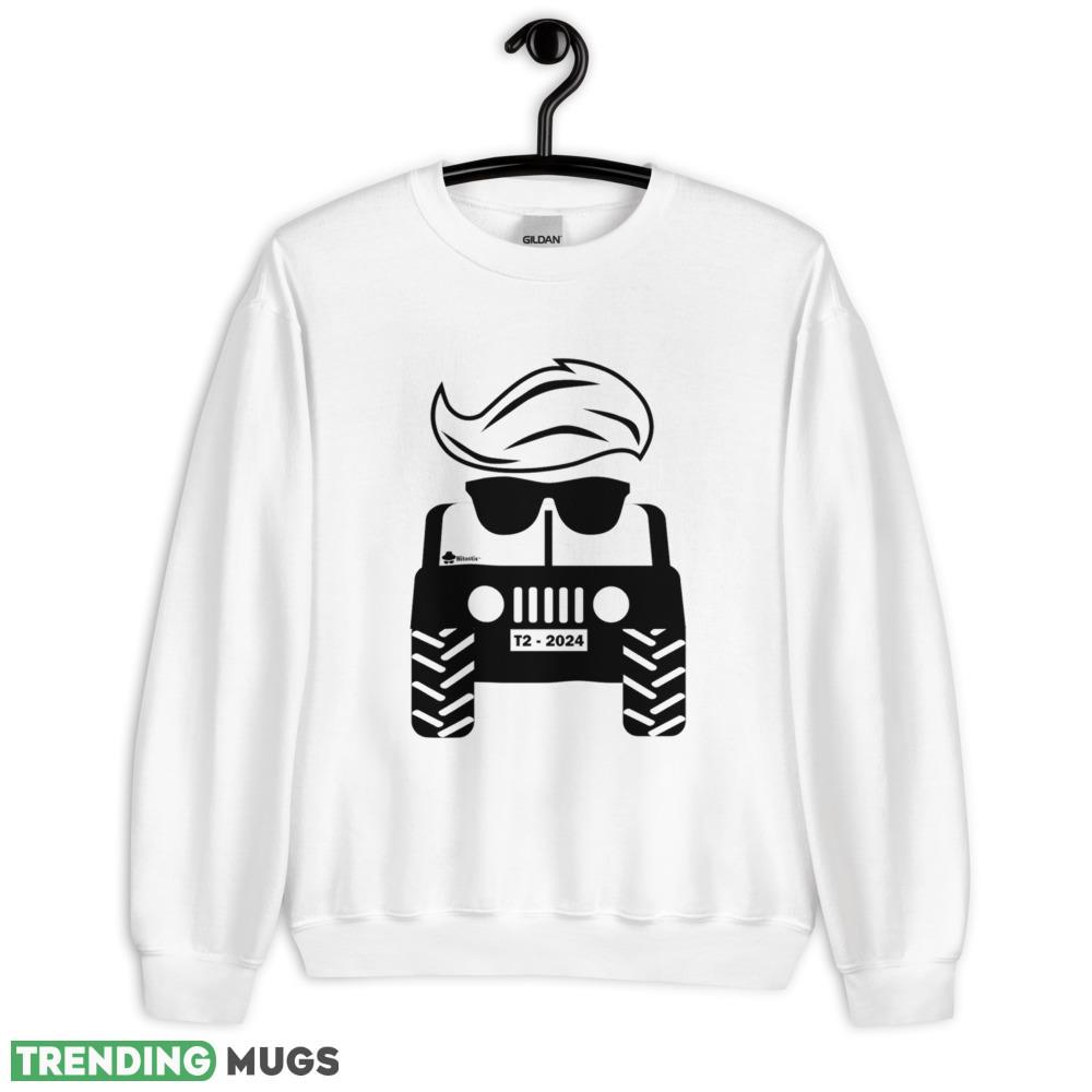 Trump T2 2024 Hummer Shirt - 18000 Unisex Heavy Blend Crewneck Sweatshirt Trump T2 2024 Hummer Shirt - 18000 Unisex Heavy Blend Crewneck Sweatshirt