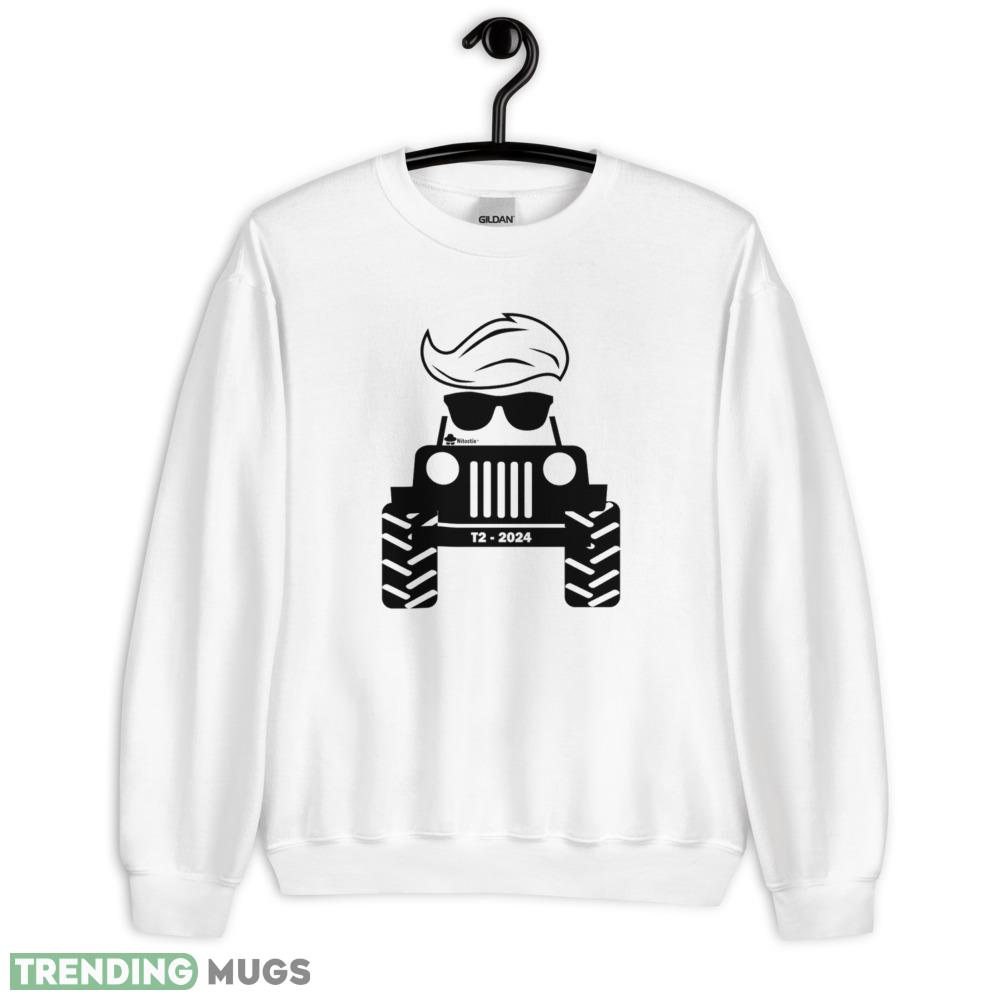 Trump T2 2024 Jeep Shirt - 18000 Unisex Heavy Blend Crewneck Sweatshirt Trump T2 2024 Jeep Shirt - 18000 Unisex Heavy Blend Crewneck Sweatshirt