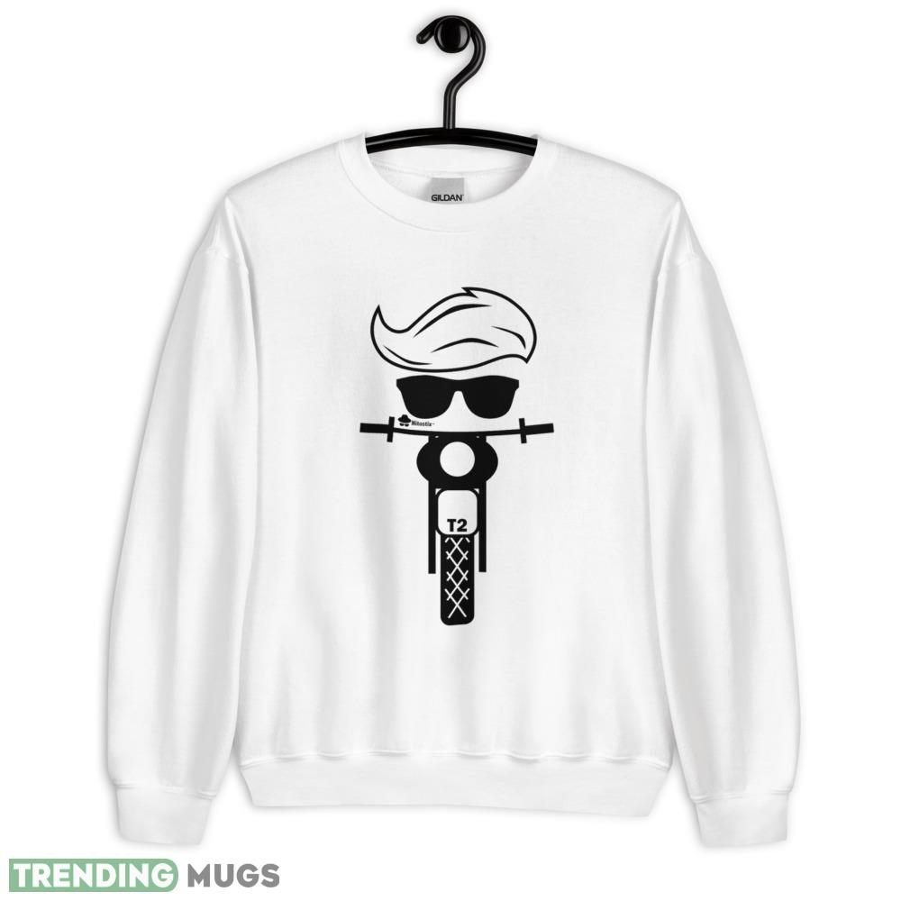 Trump T2 2024 Motorcycle Shirt - 18000 Unisex Heavy Blend Crewneck Sweatshirt Trump T2 2024 Motorcycle Shirt - 18000 Unisex Heavy Blend Crewneck Sweatshirt