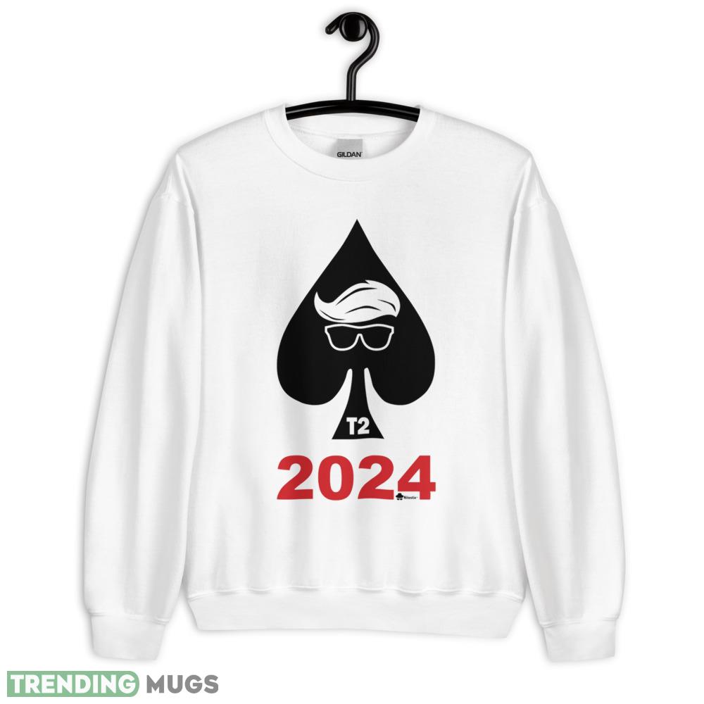 Trump T2 2024 Spade Shirt - 18000 Unisex Heavy Blend Crewneck Sweatshirt Trump T2 2024 Spade Shirt - 18000 Unisex Heavy Blend Crewneck Sweatshirt