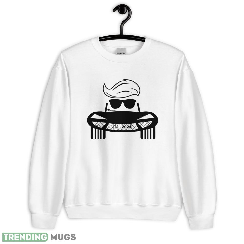 Trump T2 2024 Sportscar Shirt - 18000 Unisex Heavy Blend Crewneck Sweatshirt Trump T2 2024 Sportscar Shirt - 18000 Unisex Heavy Blend Crewneck Sweatshirt