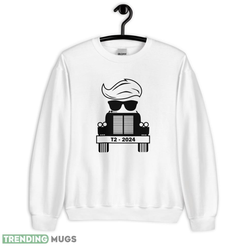 Trump T2 2024 Truck Shirt - 18000 Unisex Heavy Blend Crewneck Sweatshirt Trump T2 2024 Truck Shirt - 18000 Unisex Heavy Blend Crewneck Sweatshirt