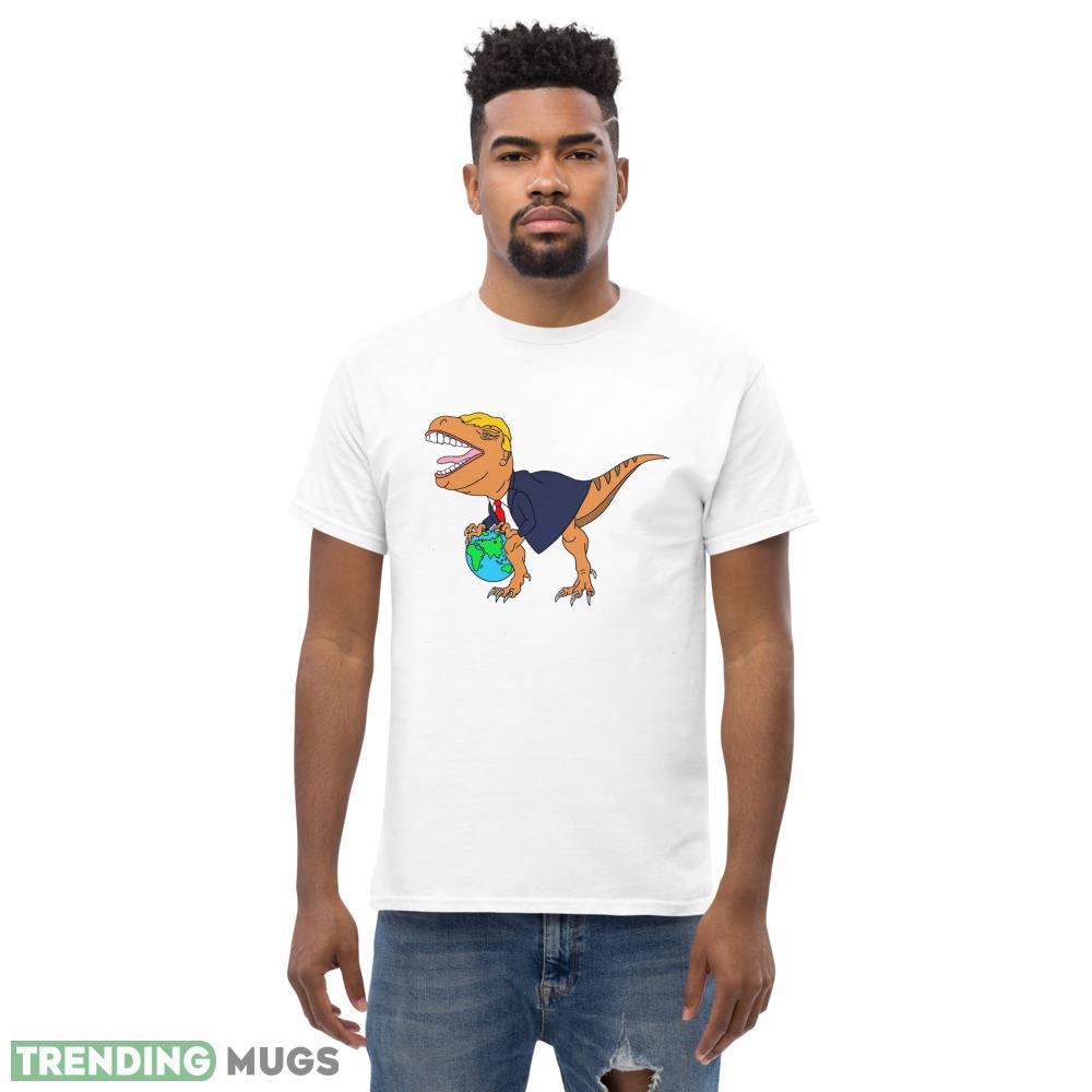 Trump TREX Cartoon Lightweight Hoodie Shirt Light Shirt Trump TREX Cartoon Lightweight Hoodie Shirt Light Shirt