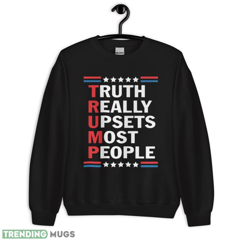 Trump Truth Really Upsets Most People Racerback Tank Top - 18000 Unisex Heavy Blend Crewneck Sweatshirt Trump Truth Really Upsets Most People Racerback Tank Top - 18000 Unisex Heavy Blend Crewneck Sweatshirt