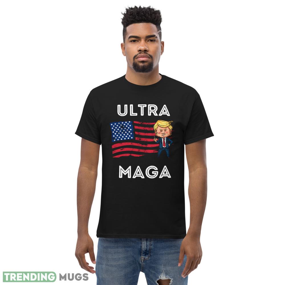 ULTRA MAGA USA Black T Shirt Gift For Men And Women Dark Shirt ULTRA MAGA USA Black T Shirt Gift For Men And Women Dark Shirt