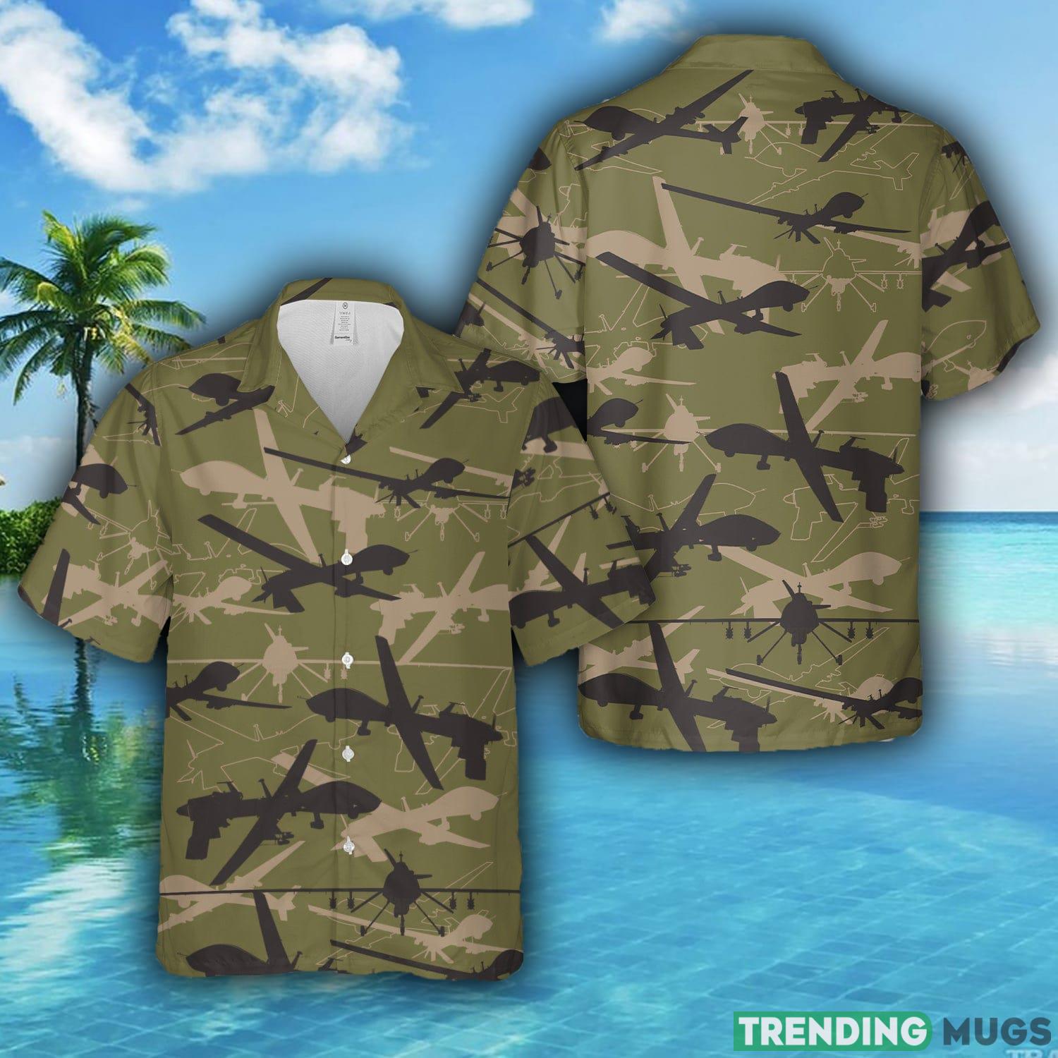 US Army MQ-1C Gray Eagle Silhoutlle Hawaiian Shirt For Men And Women - US Army MQ-1C Gray Eagle Silhoutlle Hawaiian Shirt For Men And Women US Army MQ-1C Gray Eagle Silhoutlle Hawaiian Shirt For Men And Women - US Army MQ-1C Gray Eagle Silhoutlle Hawaiian Shirt For Men And Women