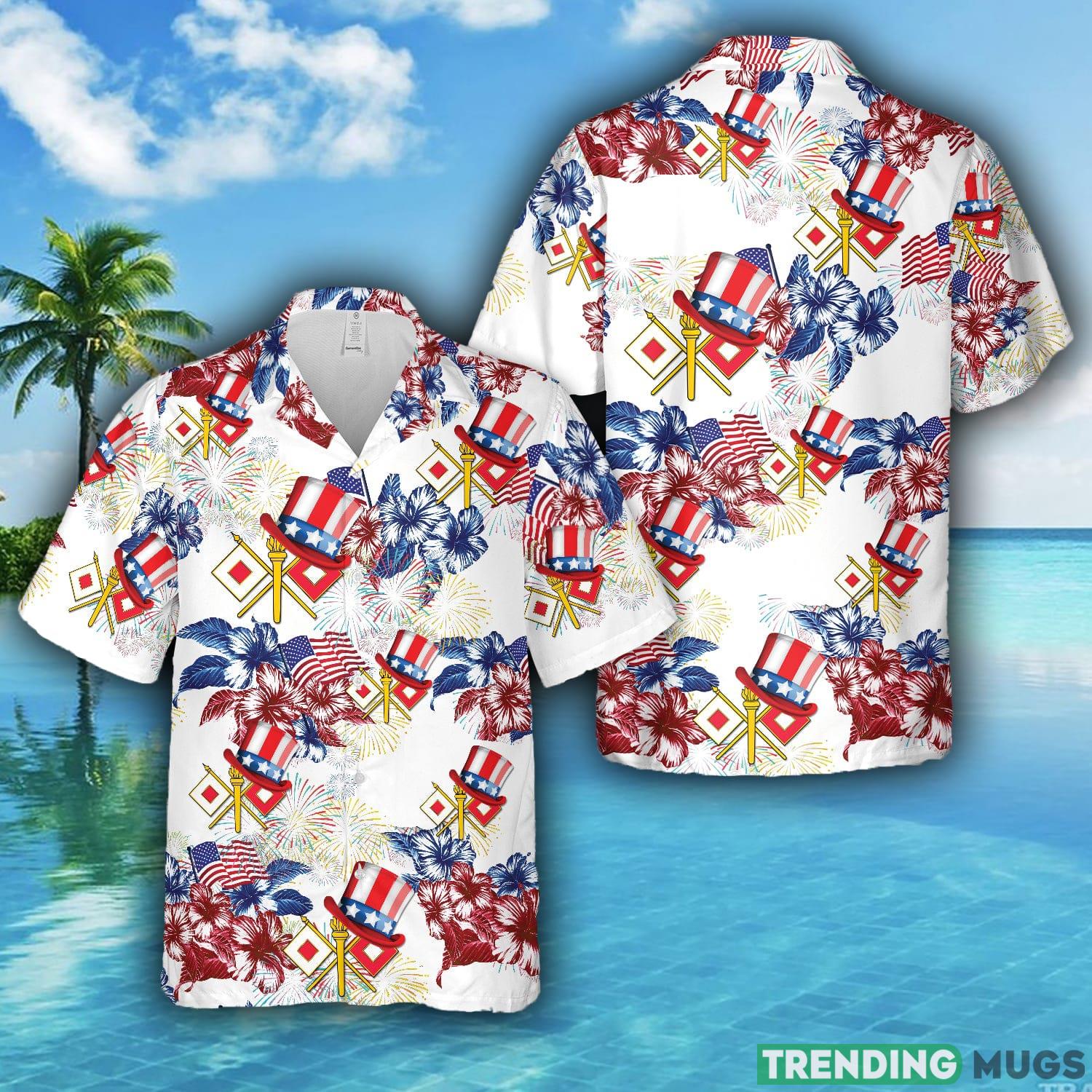 US Army Signal Corps (USASC) Branch Insignia, 4th Of July Hawaiian Shirt For Men, Women - US Army Signal Corps (USASC) Branch Insignia, 4th Of July Hawaiian Shirt For Men, Women US Army Signal Corps (USASC) Branch Insignia, 4th Of July Hawaiian Shirt For Men, Women - US Army Signal Corps (USASC) Branch Insignia, 4th Of July Hawaiian Shirt For Men, Women