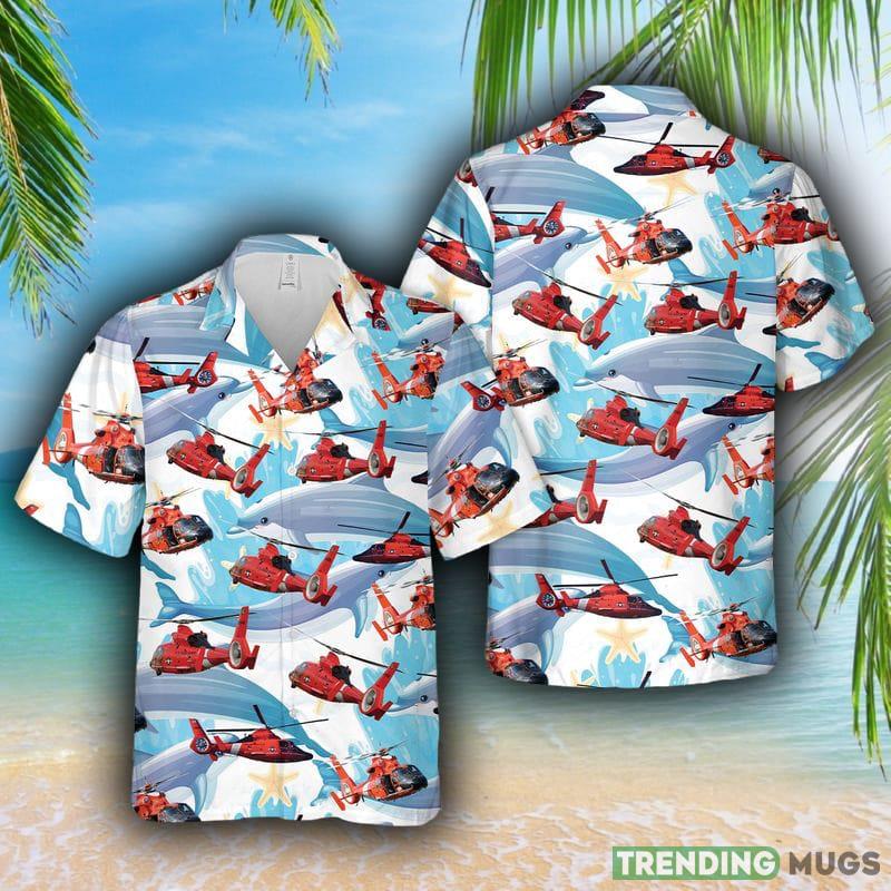 US Coast Guard Eurocopter MH-65 Dolphin Hawaiian Shirt For Men And Women - US Coast Guard Eurocopter MH-65 Dolphin Hawaiian Shirt For Men And Women US Coast Guard Eurocopter MH-65 Dolphin Hawaiian Shirt For Men And Women - US Coast Guard Eurocopter MH-65 Dolphin Hawaiian Shirt For Men And Women