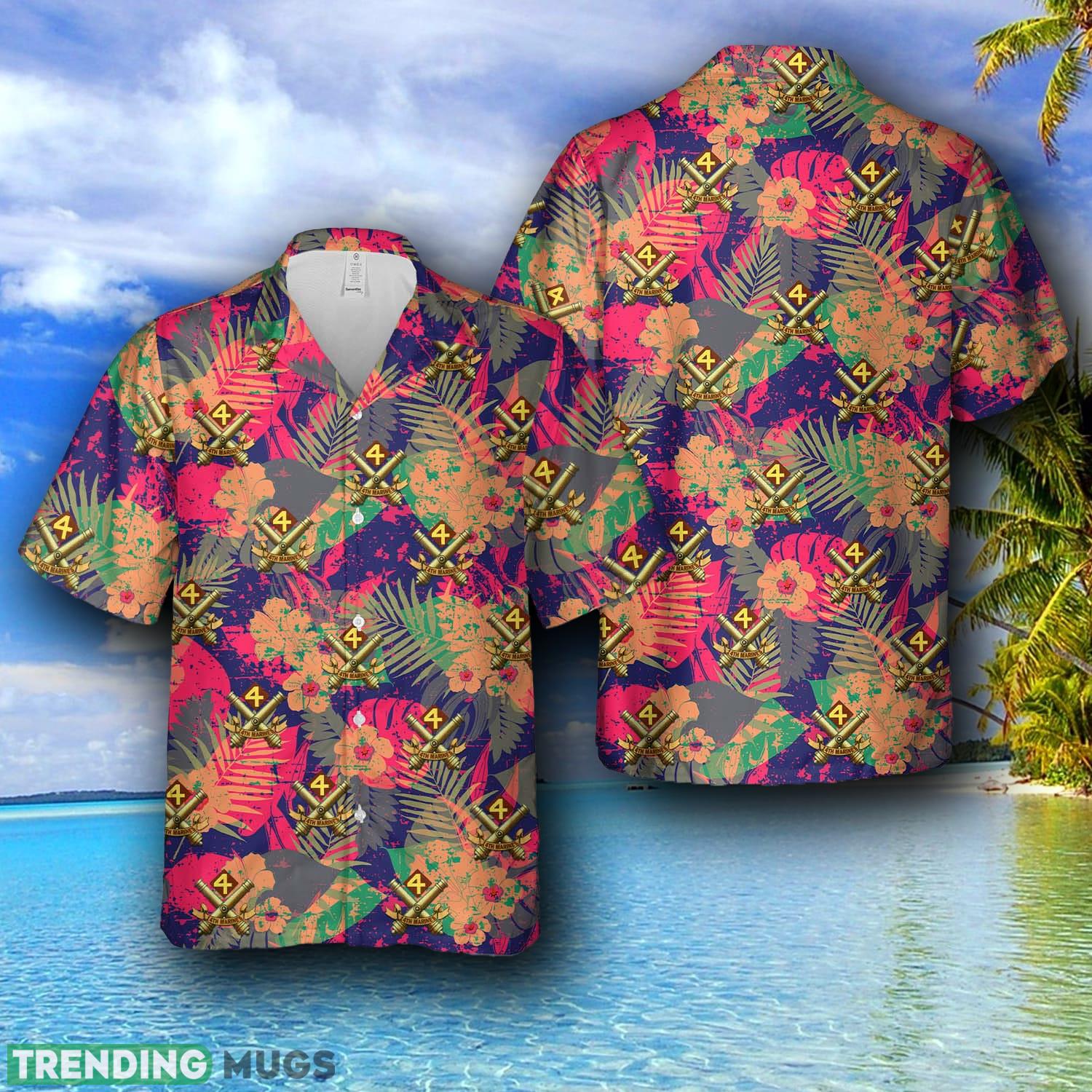 U.S. Marine Corps 14th Marine Regiment (United States) Hawaiian Shirt - U.S. Marine Corps 14th Marine Regiment (United States) Hawaiian Shirt U.S. Marine Corps 14th Marine Regiment (United States) Hawaiian Shirt - U.S. Marine Corps 14th Marine Regiment (United States) Hawaiian Shirt