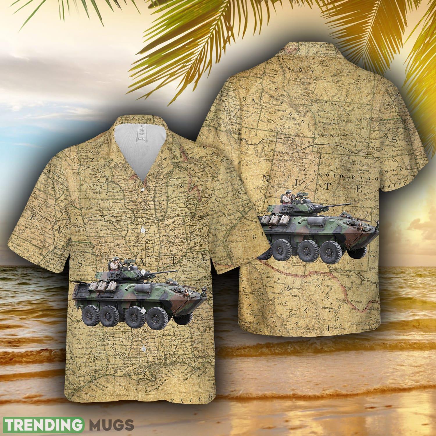 U.S. Marine Corps Light Armored Vehicle LAV-25 Style 1 Hawaiian Shirt - U.S. Marine Corps Light Armored Vehicle LAV-25 Style 1 Hawaiian Shirt U.S. Marine Corps Light Armored Vehicle LAV-25 Style 1 Hawaiian Shirt - U.S. Marine Corps Light Armored Vehicle LAV-25 Style 1 Hawaiian Shirt