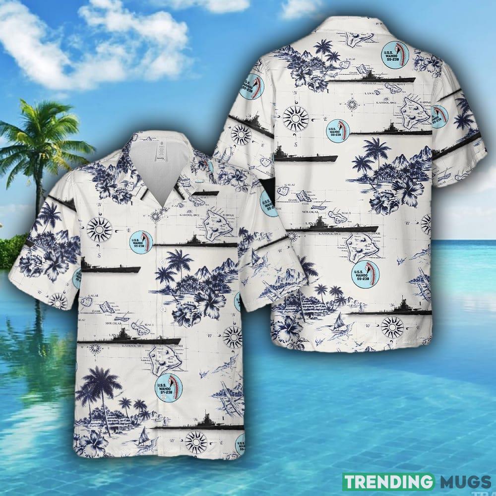 US Navy USS Wahoo (SS-238) Gato-class submarine In WWII Hawaiian Shirt For Men, Women - US Navy USS Wahoo (SS-238) Gato-class submarine In WWII Hawaiian Shirt For Men, Women US Navy USS Wahoo (SS-238) Gato-class submarine In WWII Hawaiian Shirt For Men, Women - US Navy USS Wahoo (SS-238) Gato-class submarine In WWII Hawaiian Shirt For Men, Women