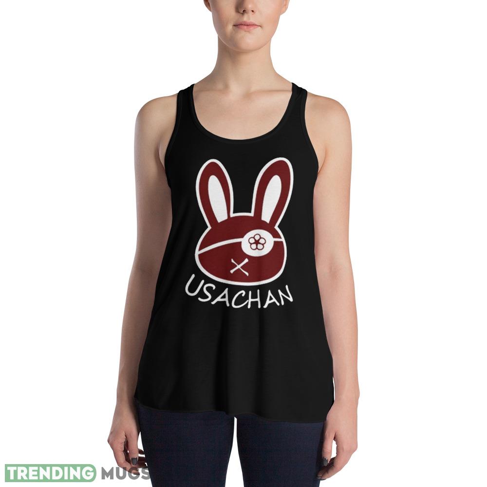 Usachan Bunny Anime Gifanime Cosplay Anime Graphic Shirt Dark Shirt Usachan Bunny Anime Gifanime Cosplay Anime Graphic Shirt Dark Shirt