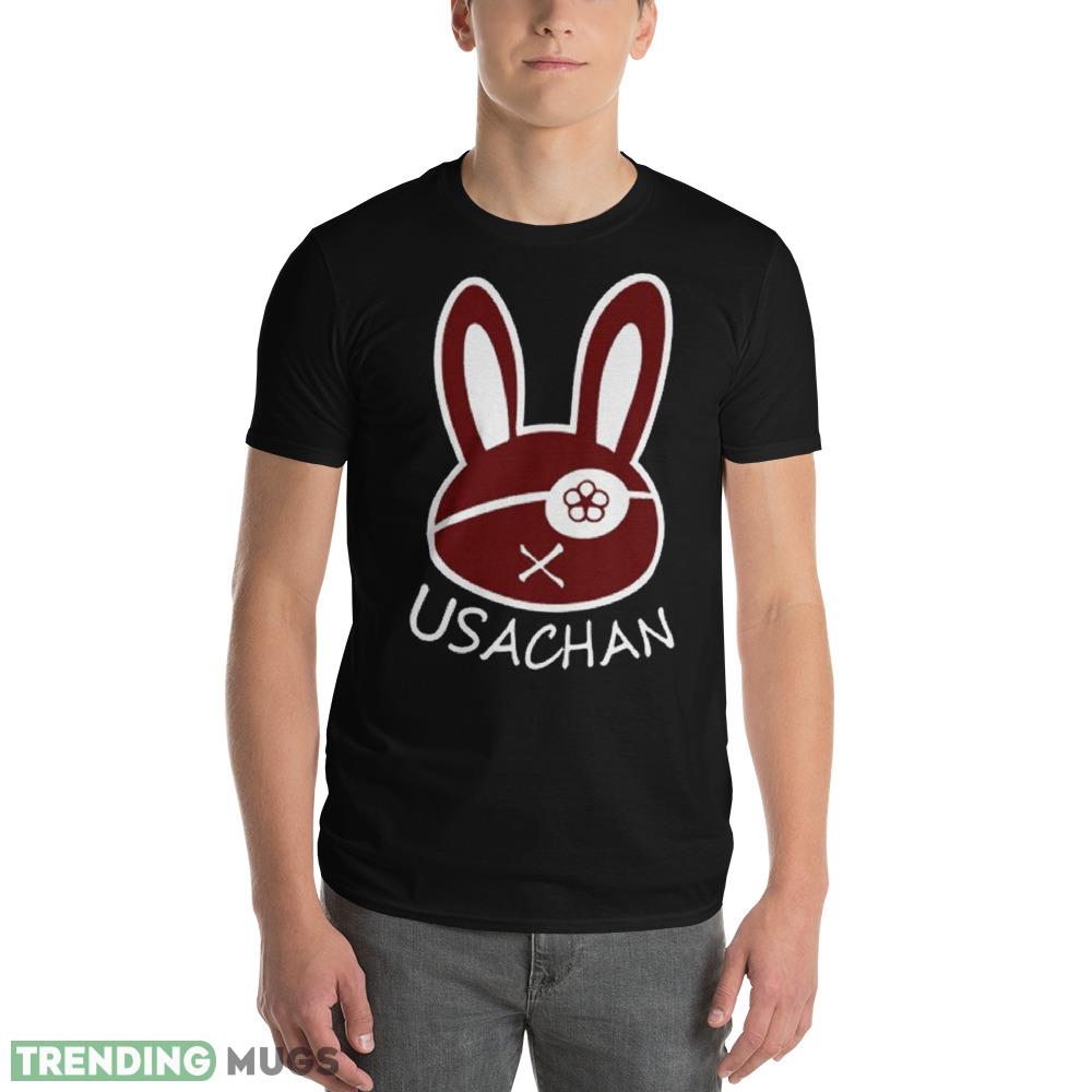 Usachan Bunny Anime Gifanime Cosplay Anime Graphic Shirt Dark Shirt Usachan Bunny Anime Gifanime Cosplay Anime Graphic Shirt Dark Shirt