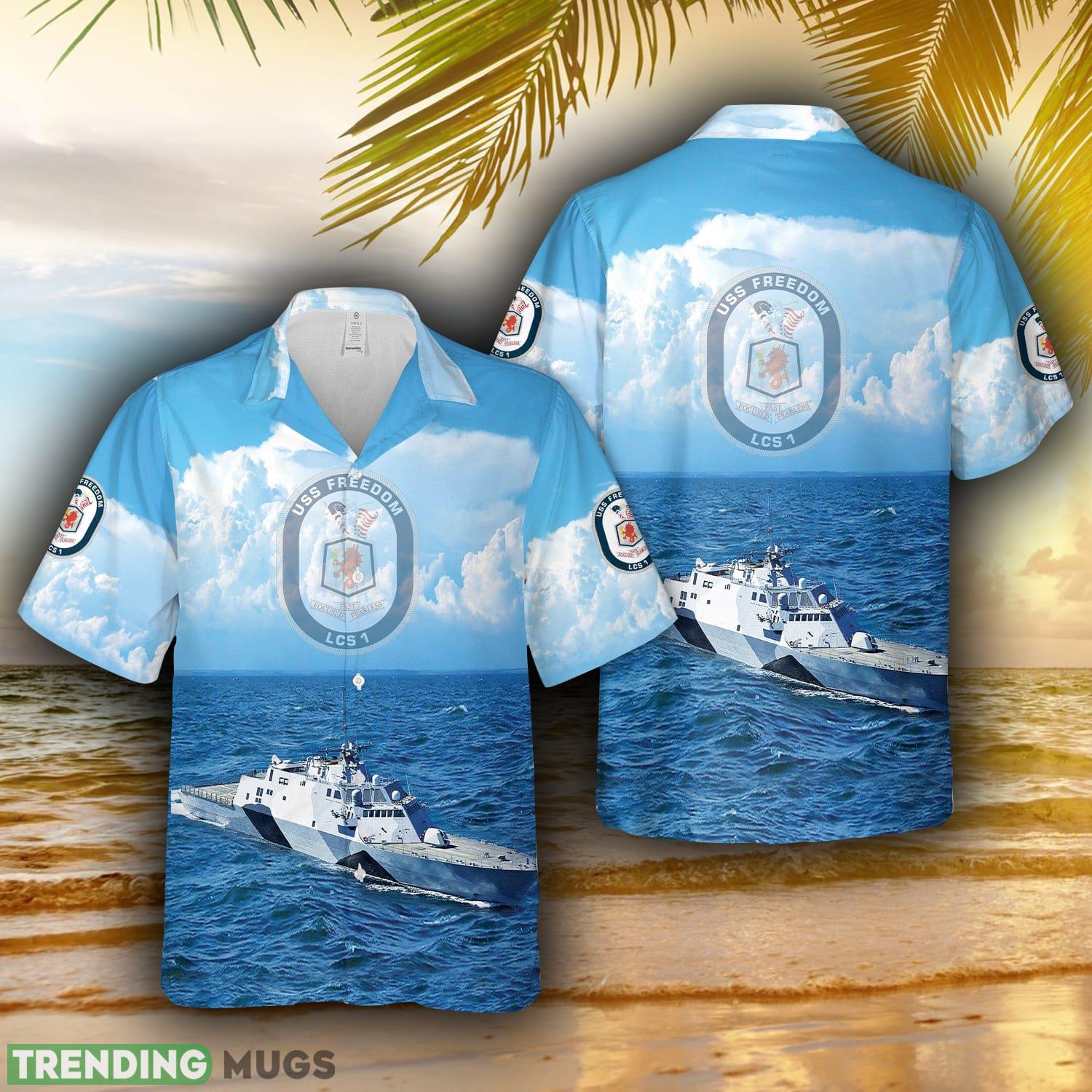 USS Freedom (LCS-1) Littoral Combat Ship (LCS) US Navy Hawaiian Shirt For Men And Women - USS Freedom (LCS-1) Littoral Combat Ship (LCS) US Navy Hawaiian Shirt For Men And Women USS Freedom (LCS-1) Littoral Combat Ship (LCS) US Navy Hawaiian Shirt For Men And Women - USS Freedom (LCS-1) Littoral Combat Ship (LCS) US Navy Hawaiian Shirt For Men And Women