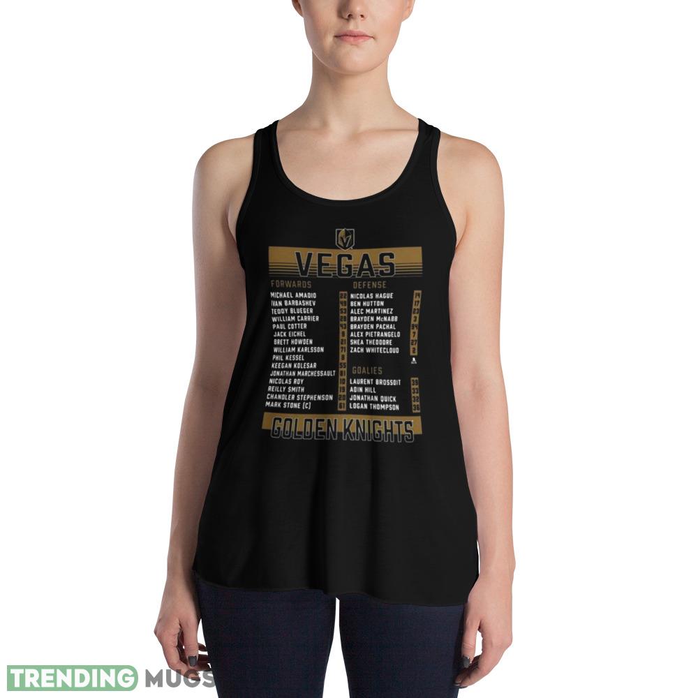 Vegas Golden Knights 2023 Stanley Cup Champions Roster Shirt Dark Shirt Vegas Golden Knights 2023 Stanley Cup Champions Roster Shirt Dark Shirt